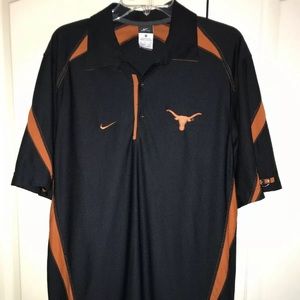 UT Texas Longhorns Nike Dri-Fit Polo Men’s Small